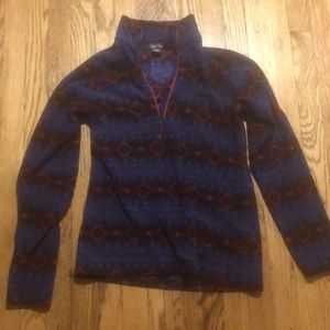 Eddie Bauer Fleece Pullover Size Small